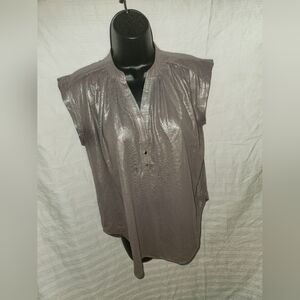 Juicy Couture Shimmering Silver Top